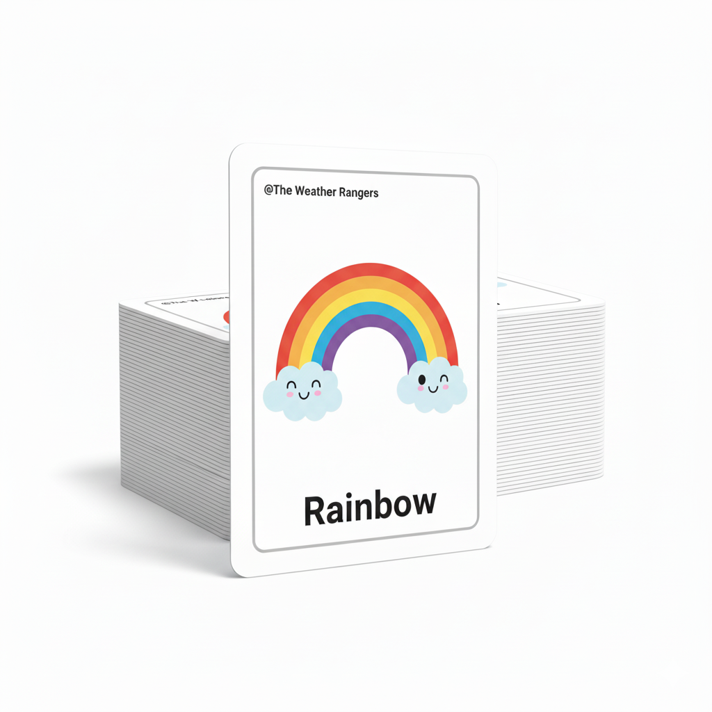 Weather Ranger Flash Cards