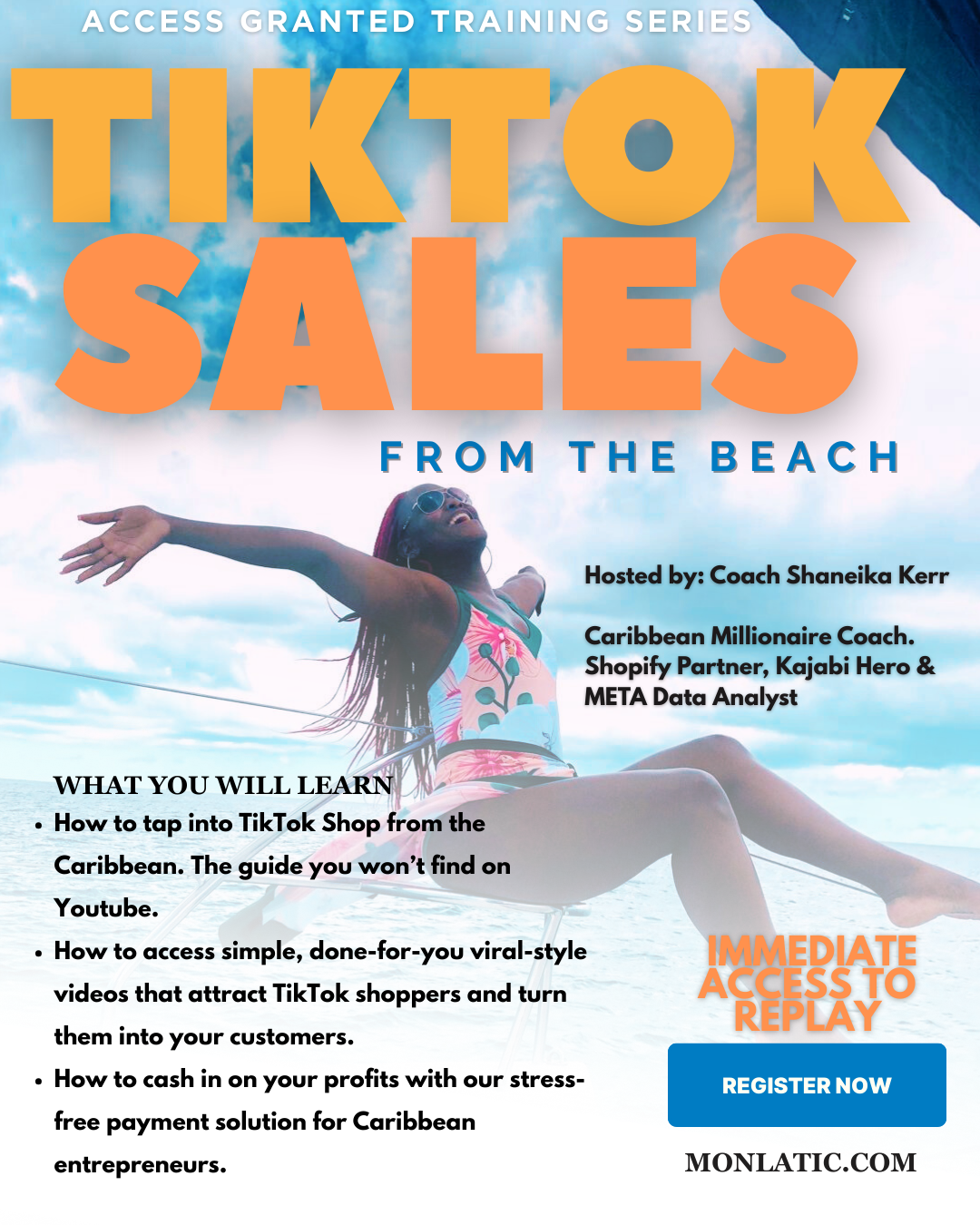 TikTok Sales From The Beach - MONLANE DIGITAL