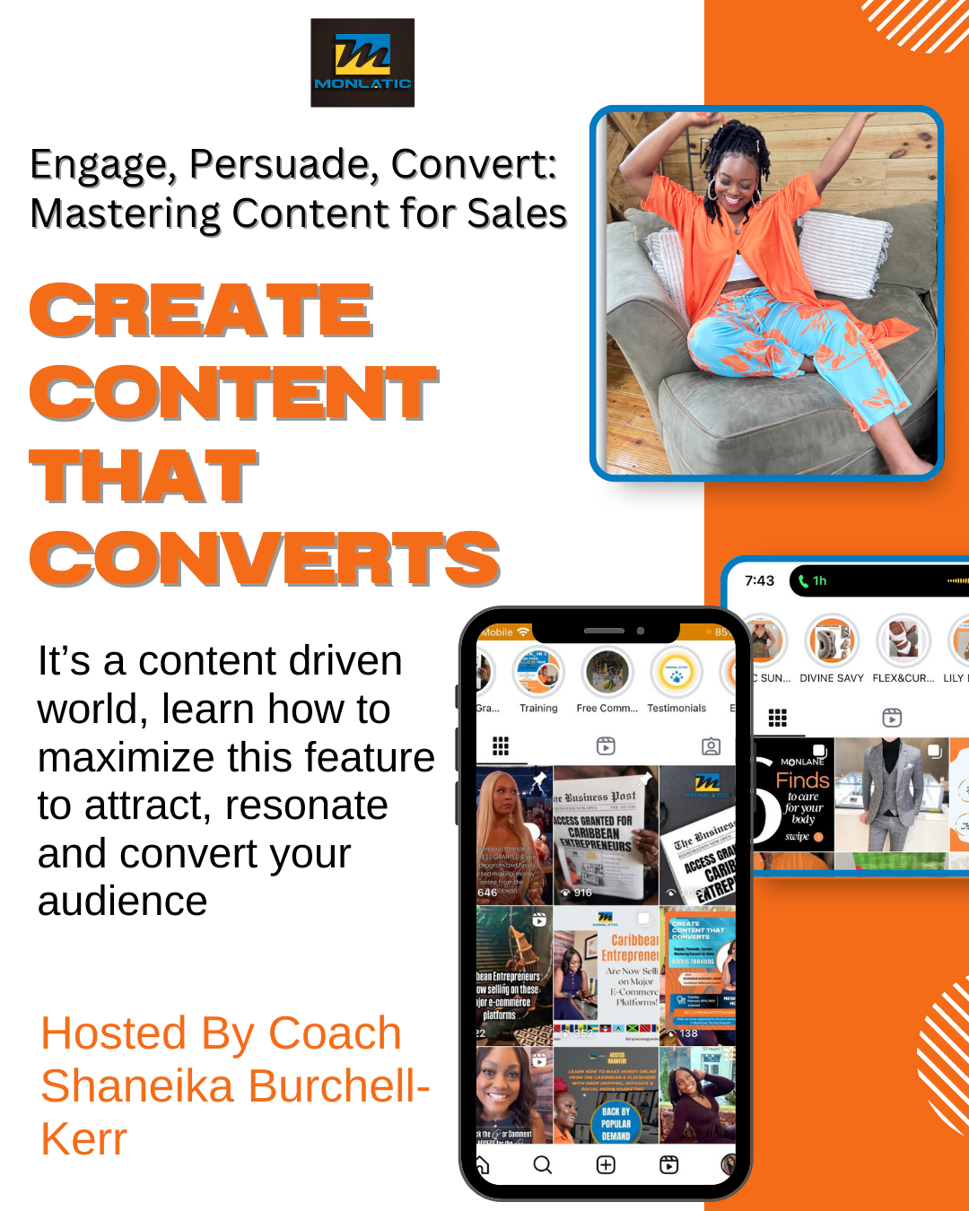 Create Content That Converts - MONLANE DIGITAL