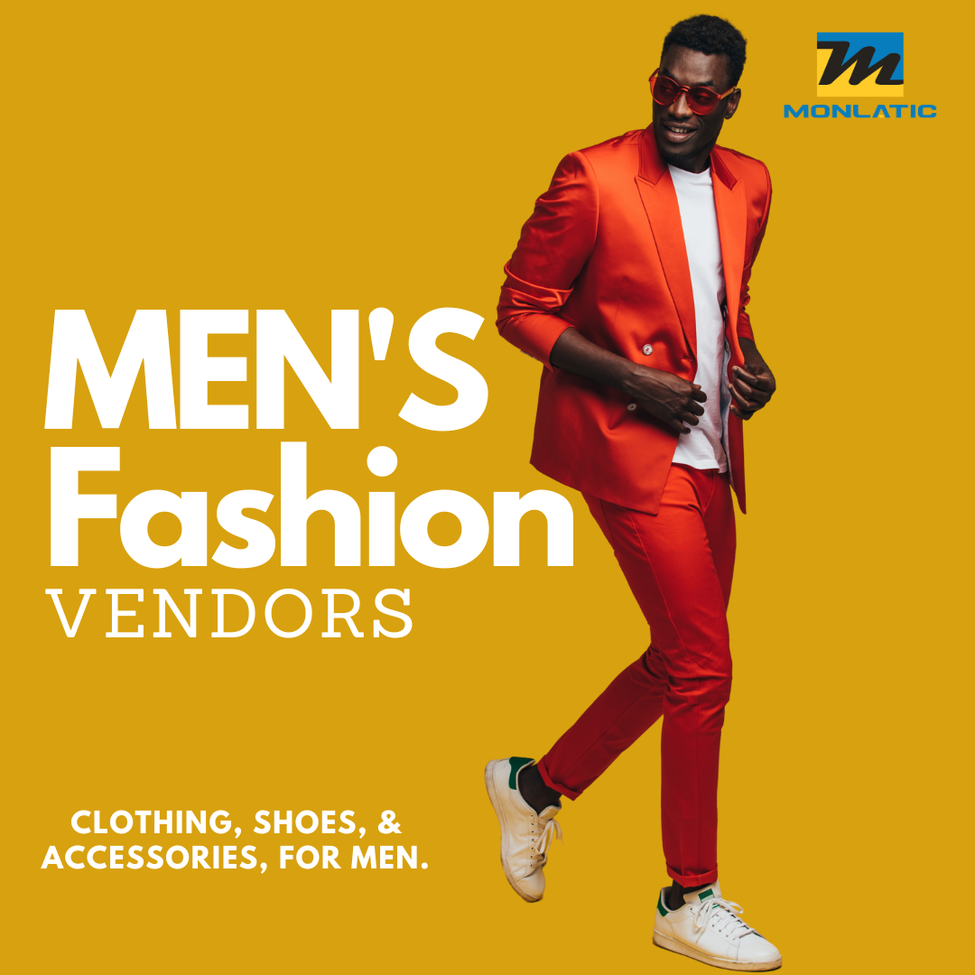 Men Fashion Vendors - MONLANE DIGITAL