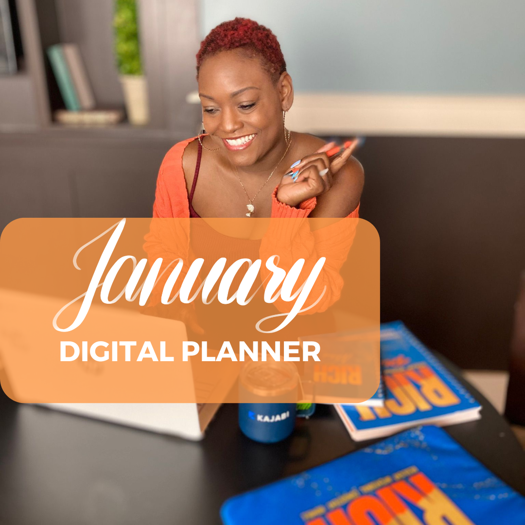 June Digital R.I.C.H Planner - MONLANE DIGITAL